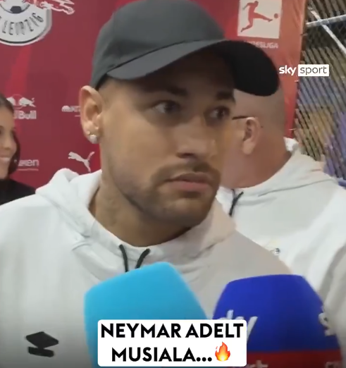 😂内马尔：我不认识维尔茨，但我知道穆西亚拉，他是一个伟大的球员